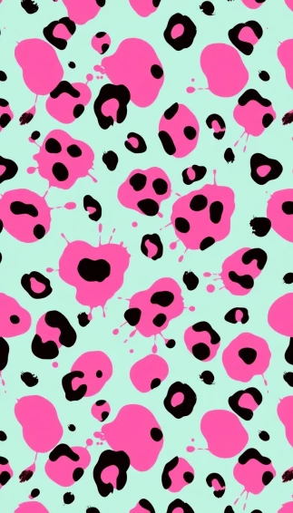 Pink Leopard Wallpaper