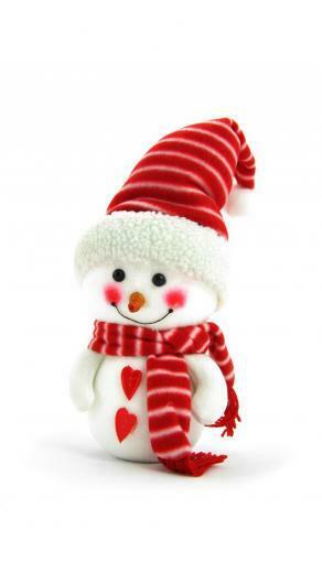 Image Cute Christmas Snowman iPhone Wallpaper Pc Android