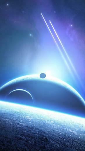 The iPhone Wallpaper Space Art Nasa