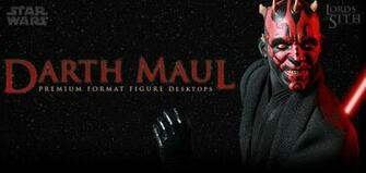 Cartoon De Cik Star Wars Darth Maul Wallpaper