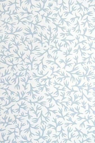 Light Blue Floral Wallpaper Ivy