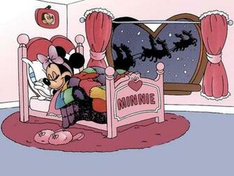 Gratis Fondo De Pantalla Dibujos Animados Minnie Navidad