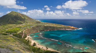 Wallpaper Hanauma Bay Oahu Island Hawai