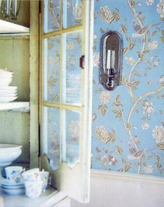 Vintage S Laura Ashley Summer Palace Chinoiserie Style Wallpaper