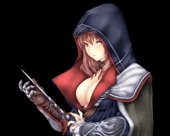Anime Girl Assassin Wallpaper