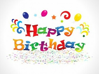 Abstract Happy BirtHDay HD Wallpaper