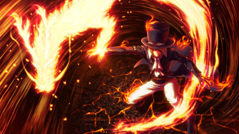 Fire Anime Wallpaper