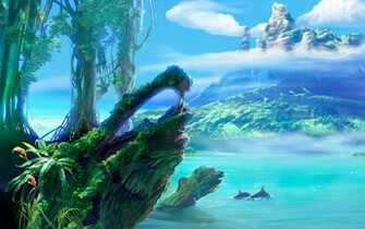 Fantasy Art Kagaya Celestial Exploring Paintings Wallpaper