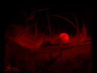 Red Moon Wallpaper HD In Space Imageci