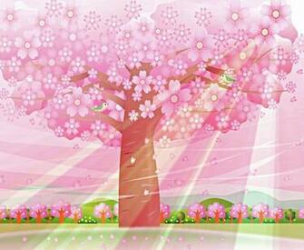 Springtime Background Sakura Image On