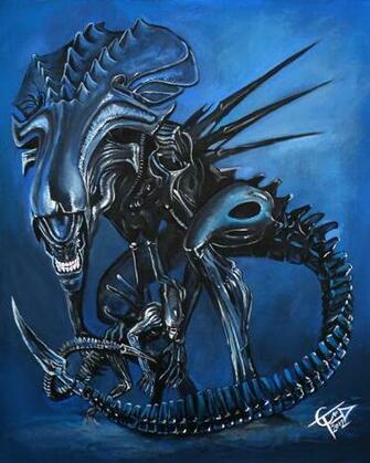 Alien Queen By Zombietommm