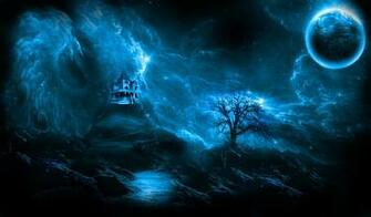 Haunted House Wallpaper