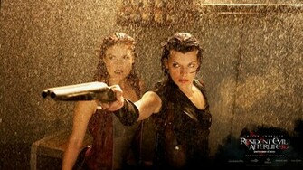 Resident Evil Milla Jovovich Wallpaper Custom Afterlife Film