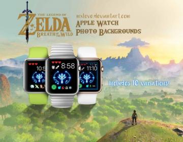 Breath Of The Wild Apple Watch Background X10 By Mxlove