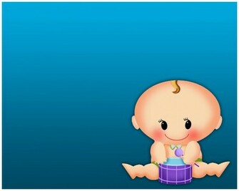 Small Baby Ppt Background Templates