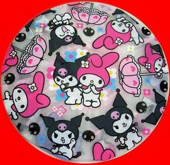 Kuromi Wallpaper My Melody Shower Cap