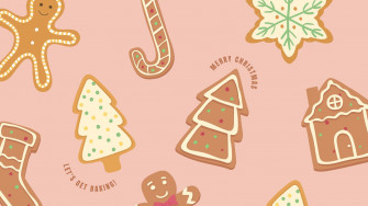 Christmas Zoom Virtual Background Templates