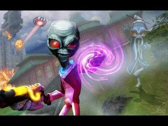 Furon Destroy All Humans Wallpaper