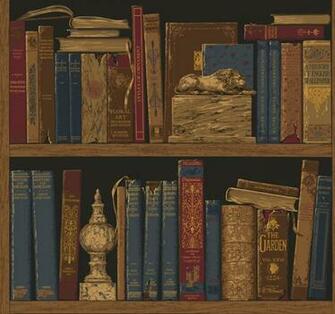 And Lobster Trompe L Oeil Book Wallpaper Furnishing Fabric