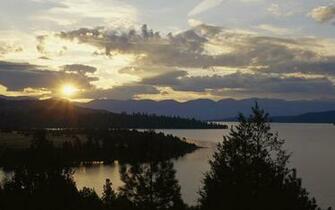 Northwest Sunset High Quality And Resolution Wallpaper