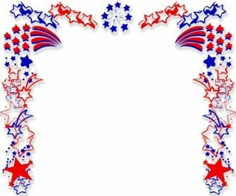 Patriotic Background Or Wallpaper Border Best Borders