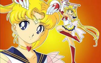 Sailor Moon Wallpaper Stock Photos