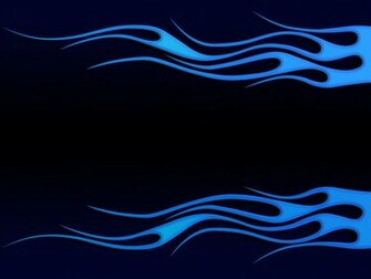 Hot Rod Flames Wallpaper Dark Blue By Jbensch