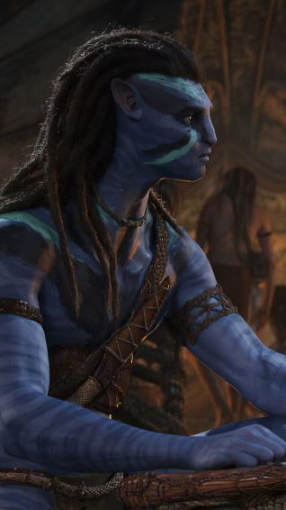 Avatar The Way Of Water Jake Sully Neytiri 4k Wallpaper