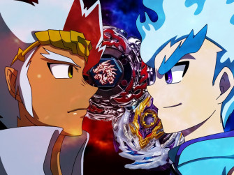 Cam On Ryuga And Lui Shirasagi Beyblade Metal Fight