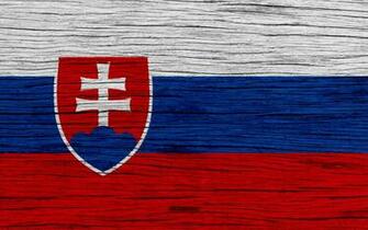 Wallpaper Flag Of Slovakia 4k Europe Wooden Texture