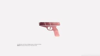 Minimal Artistic Mosaic Walther P99 4k HD Desktop Wallpaper For