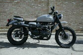 Motographite Triumph Bonneville Scrambler For Avirex