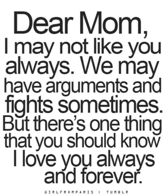 Love My Mom Quotes Wallpaper