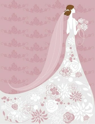 Wedding Vector Background People