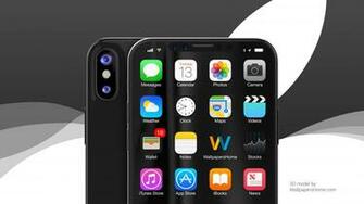 Wallpaper iPhone X Black Wwdc 4k Hi Tech