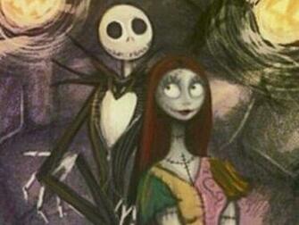 Jack Skellington And Sally Wallpaper Nightmare Before Christmas