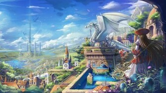 HD Desktop Wallpaper Of City Image Dragon Statue Px