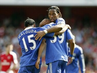 Football World Didier Drogba Chelsea Fc Striker HD Wallpaper