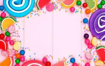 Wallpaper Colorful Candy Sweets Lollipops Sweet