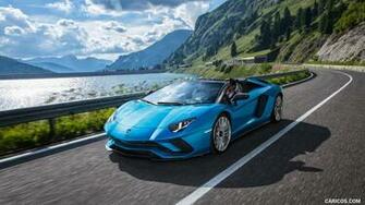 Lamborghini Aventador S Roadster Front Three Quarter HD