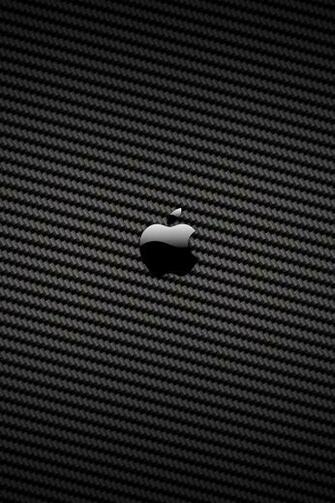 Carbon Fiber Apple Logo iPhone Wallpaper And 4s