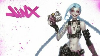 Jinx Fan Art League Of Legends Wallpaper