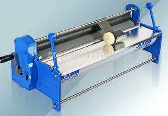 Table Type Manual Wallpaper Rolling Glue Pasting Machine China