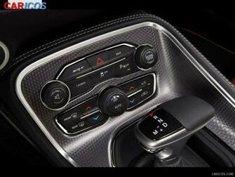 Dodge Challenger Srt Supercharged Hemi Hellcat Interior Detail