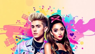 Justin Bieber And Ariana Grande Wallpaper