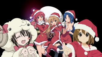 Anime Christmas HD Wallpaper