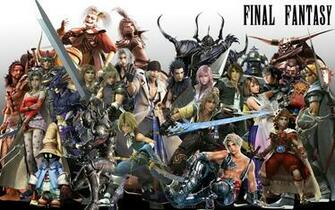 Final Fantasy Characters HD Wallpaper Background Image