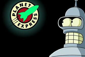 Wallpaper Futurama Bender Planet Express Films