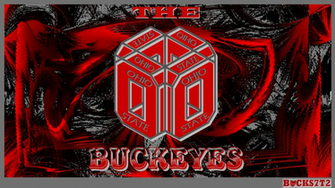 The Ohio State Buckeyes 3d Block O Football Wallpaper