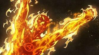 Human Torch HD Wallpaper For Your Desktop